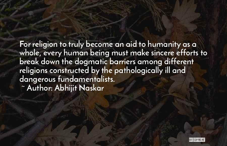 Tolerance Of Religion Quotes By Abhijit Naskar