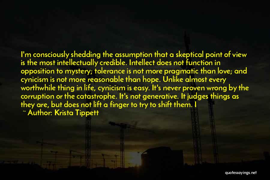 Tolerance Quotes By Krista Tippett