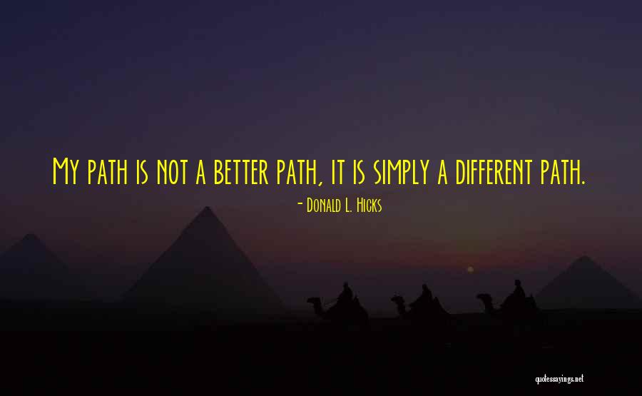 Tolerance Quotes Quotes By Donald L. Hicks Tolerance Quotes Quotes By Donald L. Hicks
