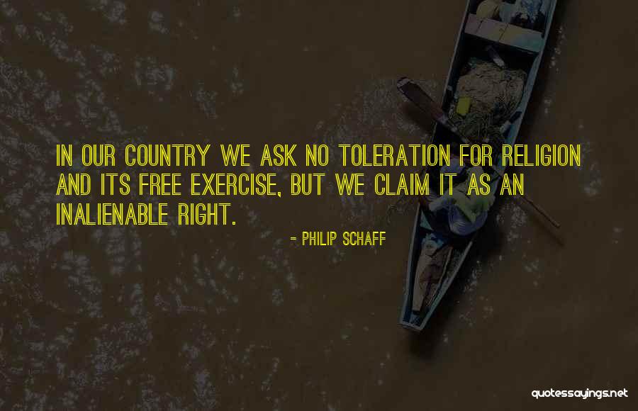 Toleration Quotes By Philip Schaff Toleration Quotes By Philip Schaff