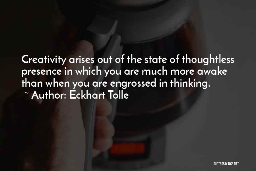 Tolle Quotes By Eckhart Tolle