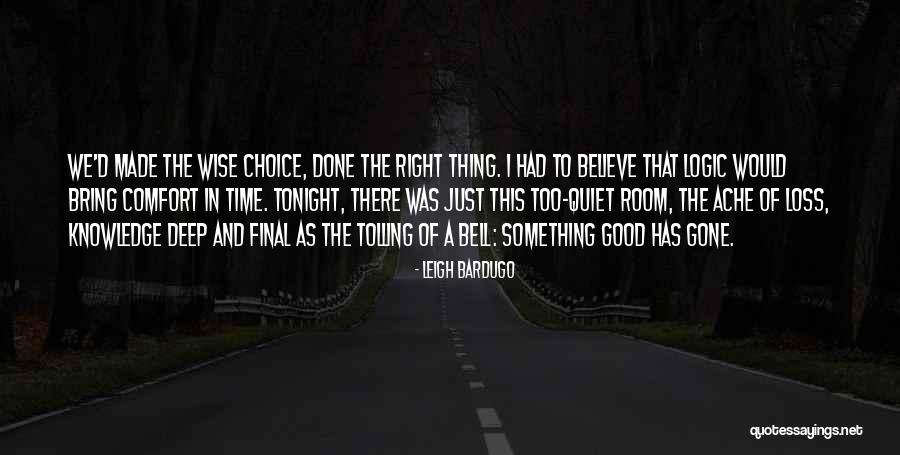 Tolling Bell Quotes By Leigh Bardugo Tolling Bell Quotes By Leigh Bardugo