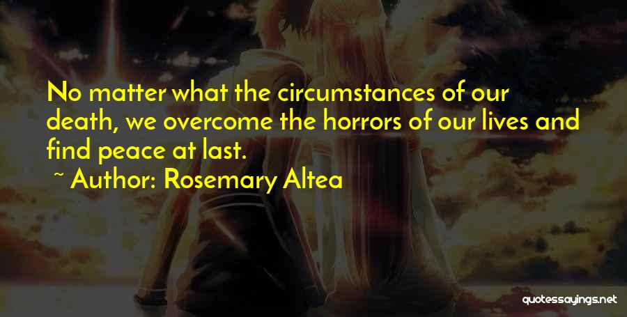 Tolmay Kimberley Quotes By Rosemary Altea