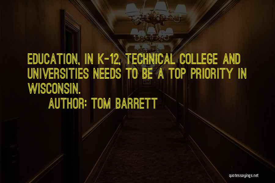 Tom Barrett Quotes 492832