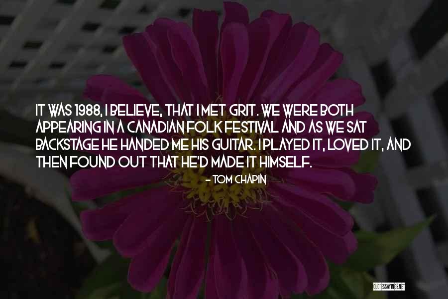 Tom Chapin Quotes 1352655 Tom Chapin Quotes 1352655