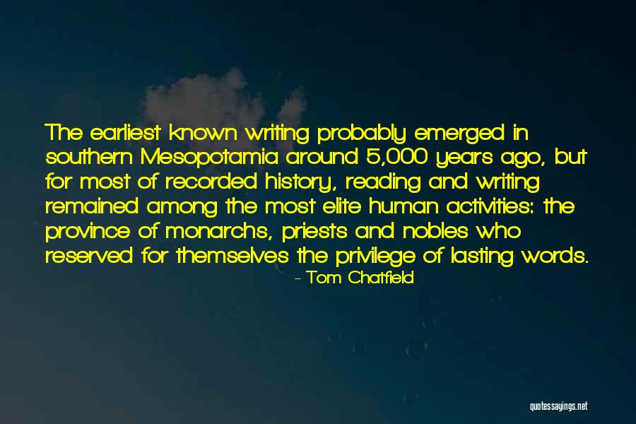 Tom Chatfield Quotes 649566 Tom Chatfield Quotes 649566