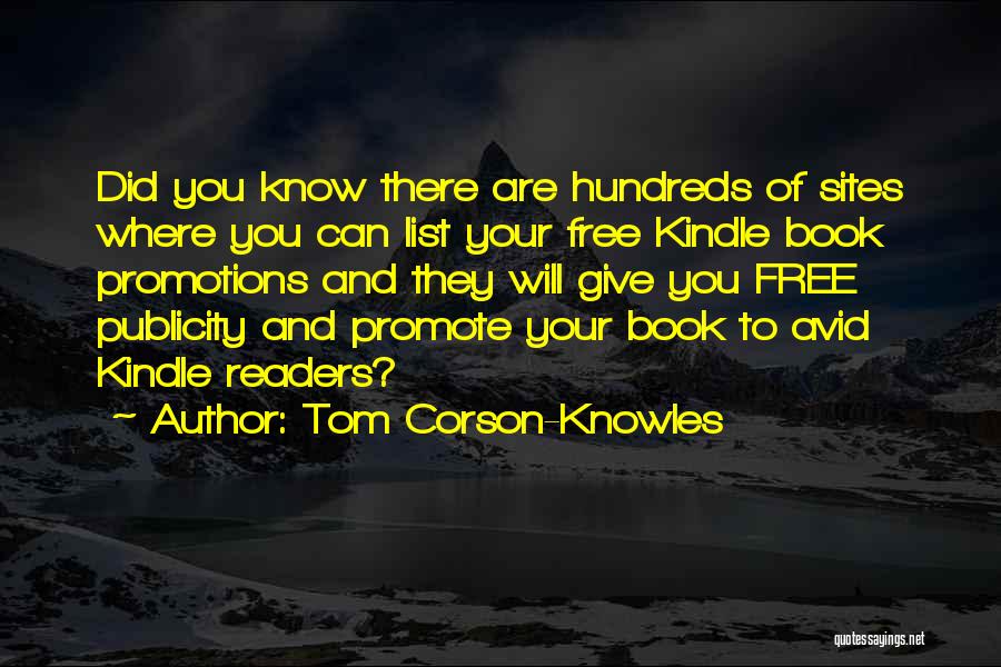 Tom Corson-Knowles Quotes 678995