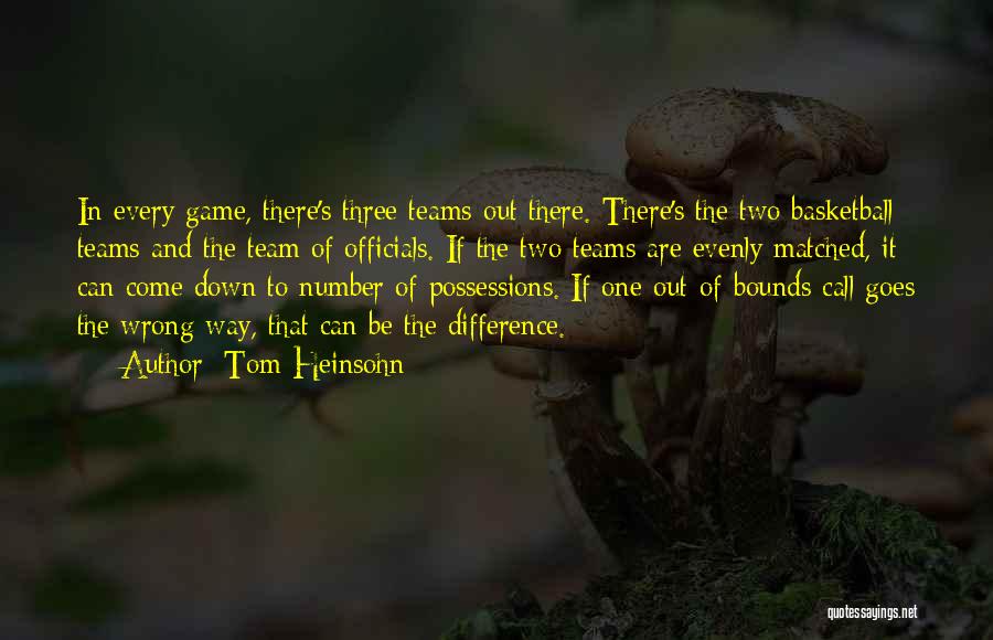 Tom Heinsohn Quotes 623176