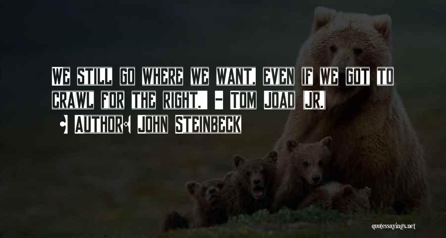 Tom Joad Quotes By John Steinbeck