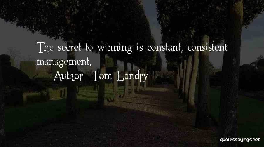 Tom Landry Quotes 754292