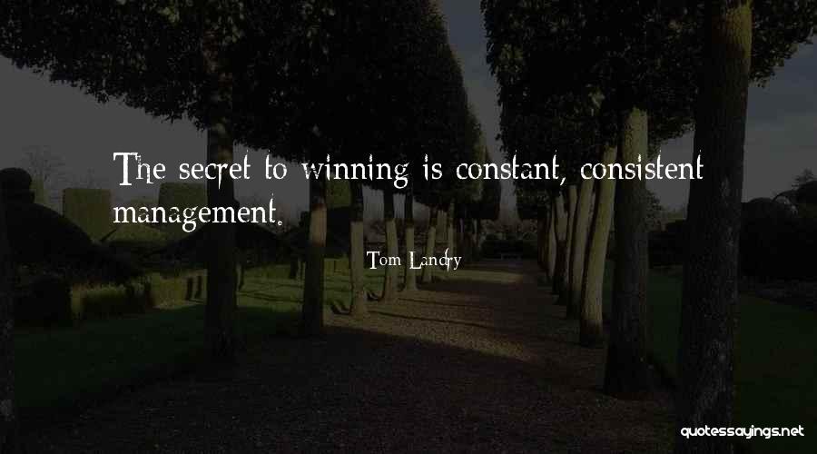 Tom Landry Quotes 754292