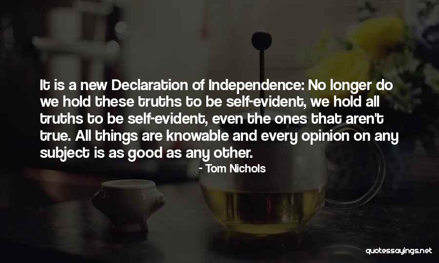 Tom Nichols Quotes 1328270 Tom Nichols Quotes 1328270