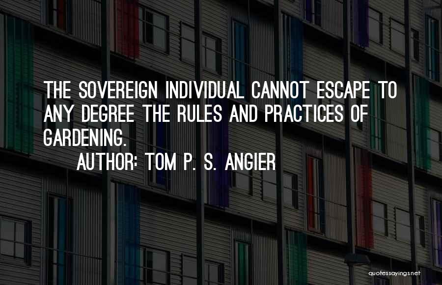 Tom P. S. Angier Quotes 851336