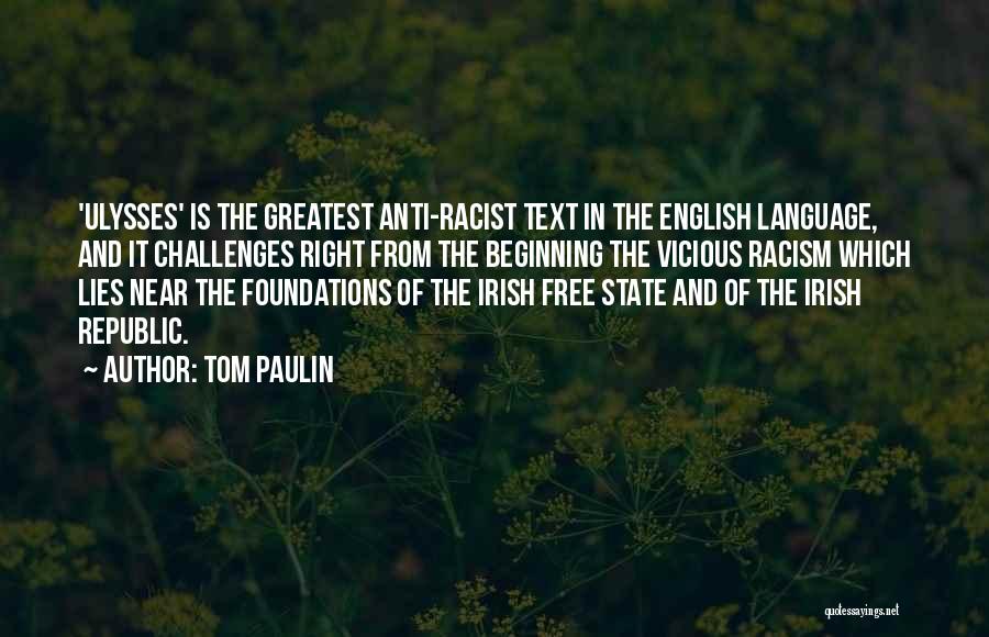Tom Paulin Quotes 1485910