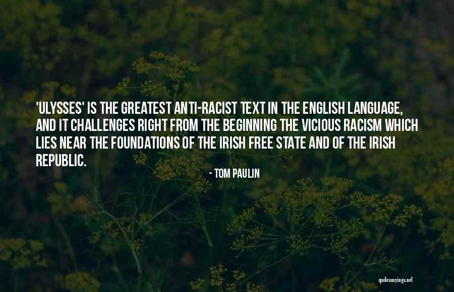 Tom Paulin Quotes 1485910 Tom Paulin Quotes 1485910