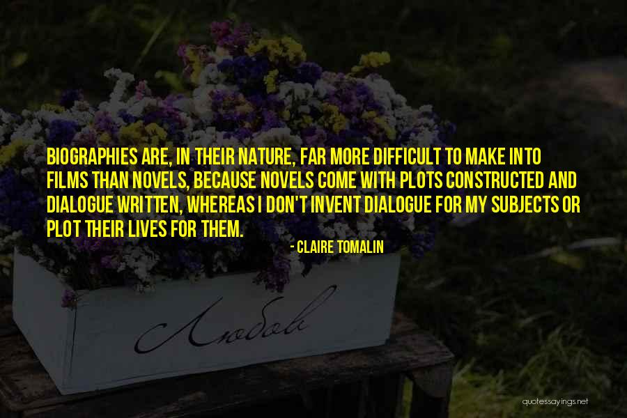 Tomalin Quotes By Claire Tomalin Tomalin Quotes By Claire Tomalin