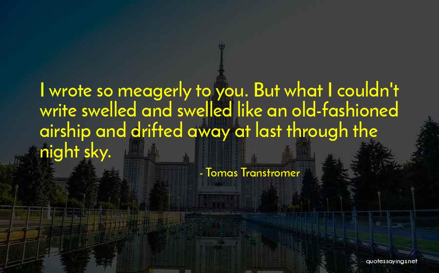 Tomas Transtromer Quotes 1206182