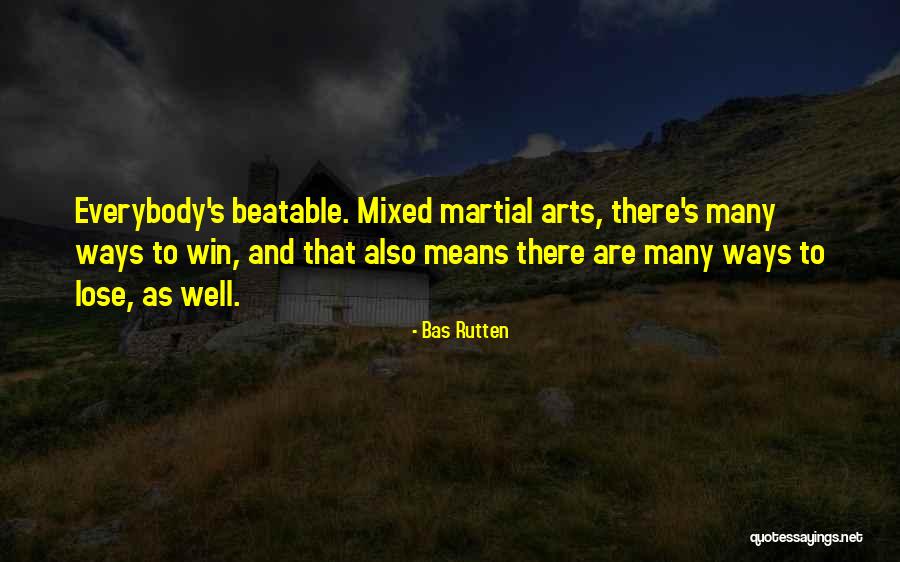 Tombola Game Quotes By Bas Rutten Tombola Game Quotes By Bas Rutten