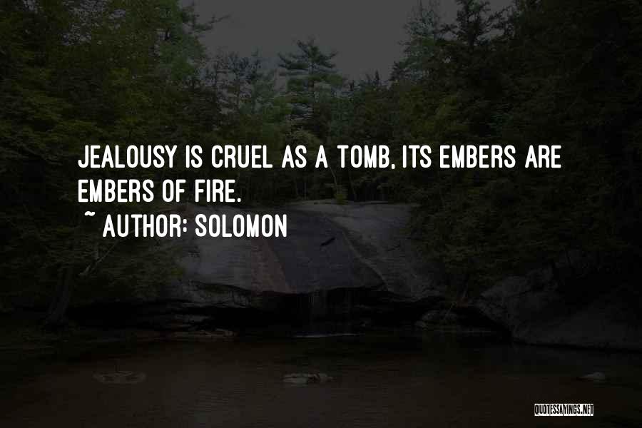 Tombs Quotes By Solomon