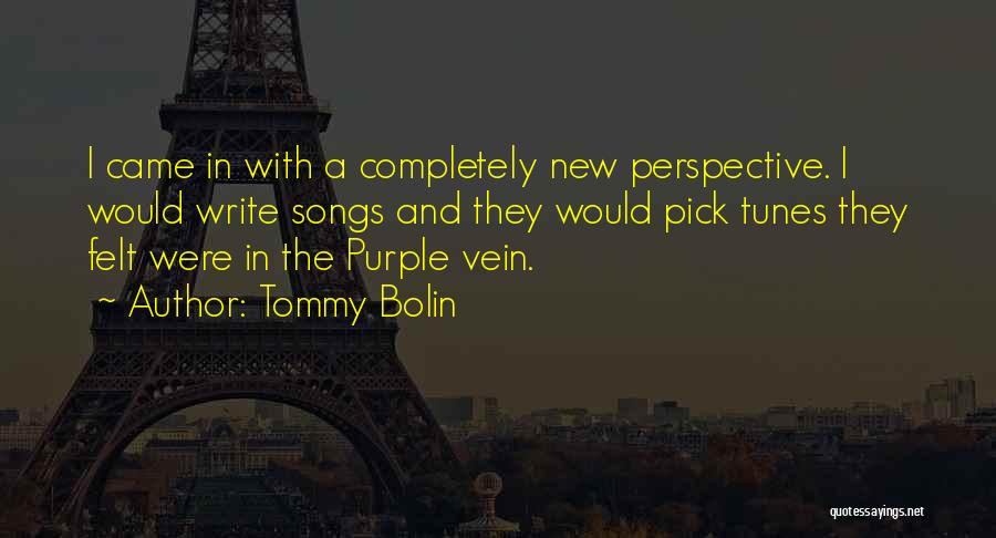 Tommy Bolin Quotes 1766436