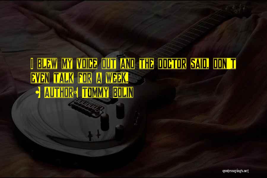 Tommy Bolin Quotes 83266