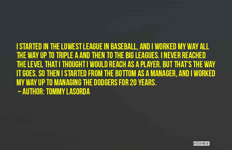 Tommy Lasorda Quotes 1172813