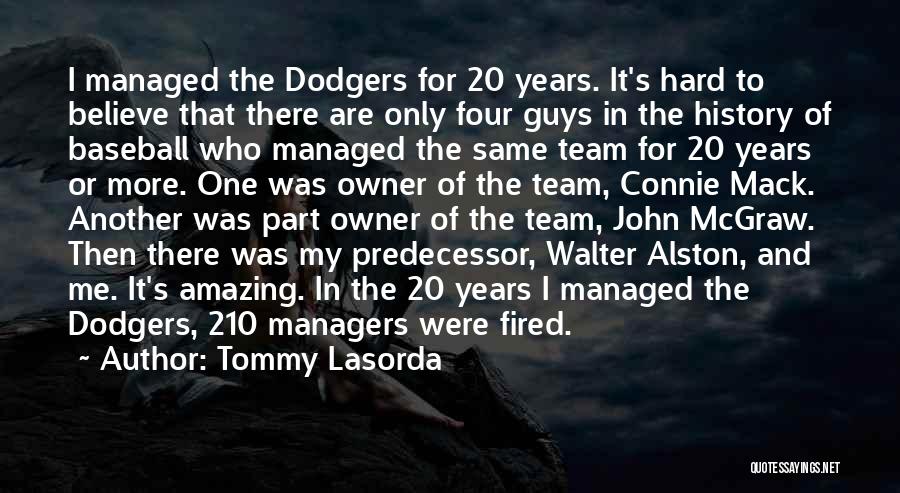 Tommy Lasorda Quotes 1974570