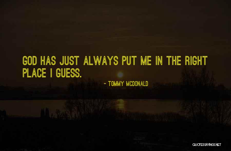 Tommy McDonald Quotes 850786 Tommy McDonald Quotes 850786
