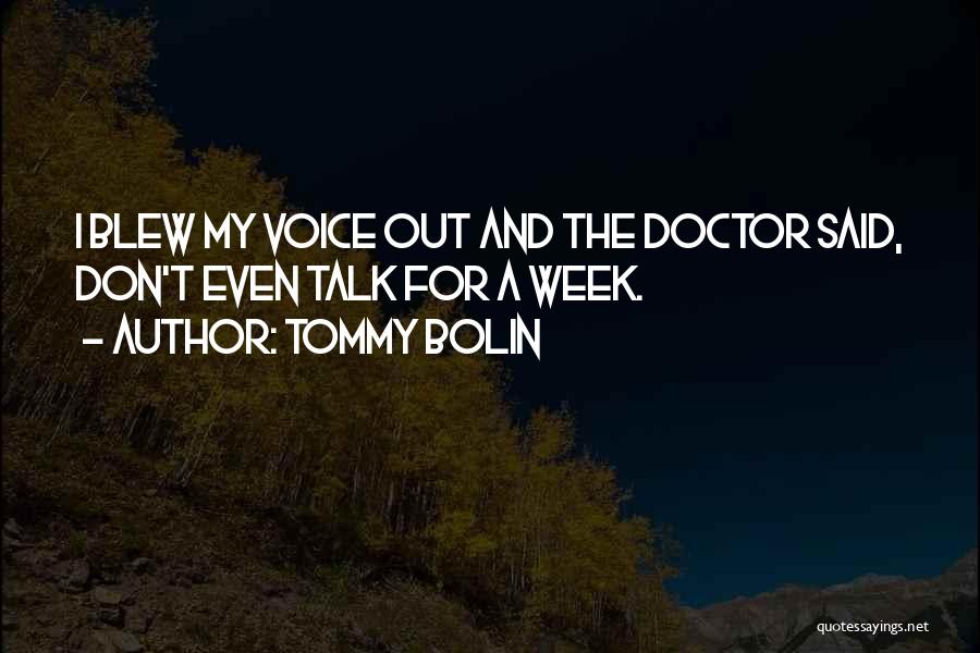 Tommy Quotes By Tommy Bolin