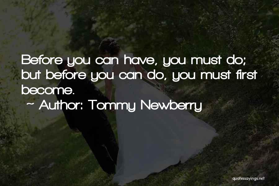 Tommy Quotes By Tommy Newberry