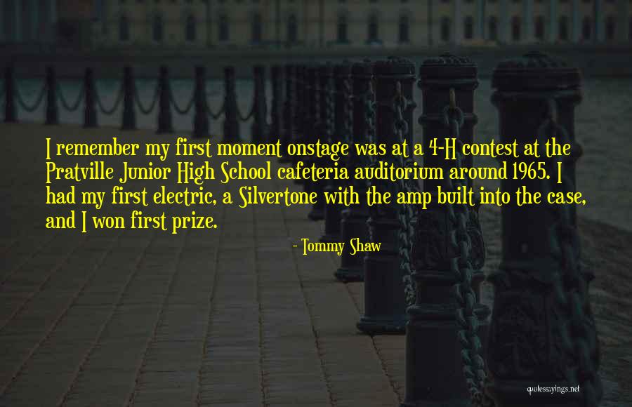 Tommy Shaw Quotes 2131151 Tommy Shaw Quotes 2131151