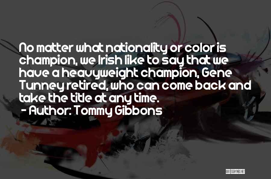 Tommy The Who Quotes By Tommy Gibbons
