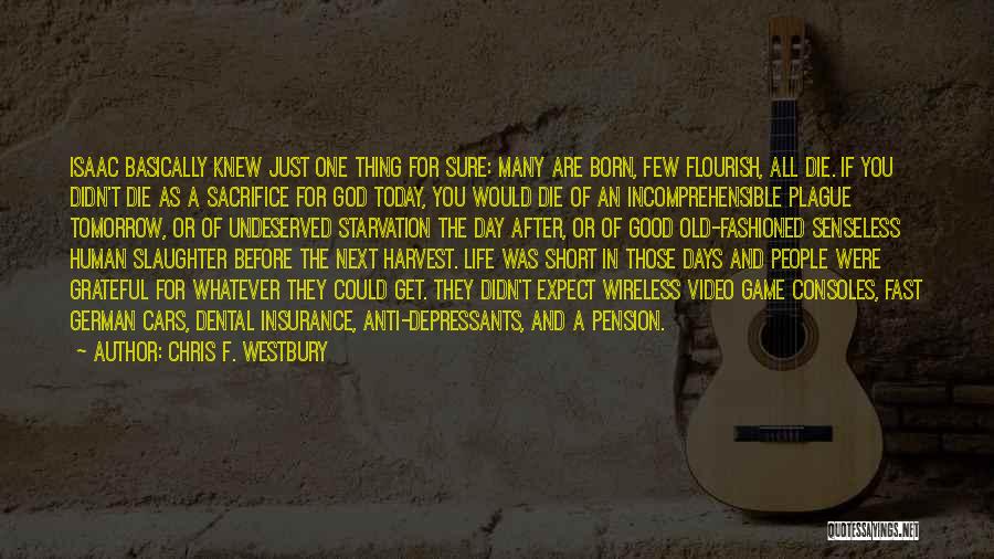 Tomorrow Bible Quotes By Chris F. Westbury