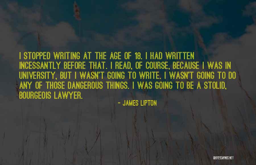 Tomorrow Monday Already Quotes By James Lipton Tomorrow Monday Already Quotes By James Lipton