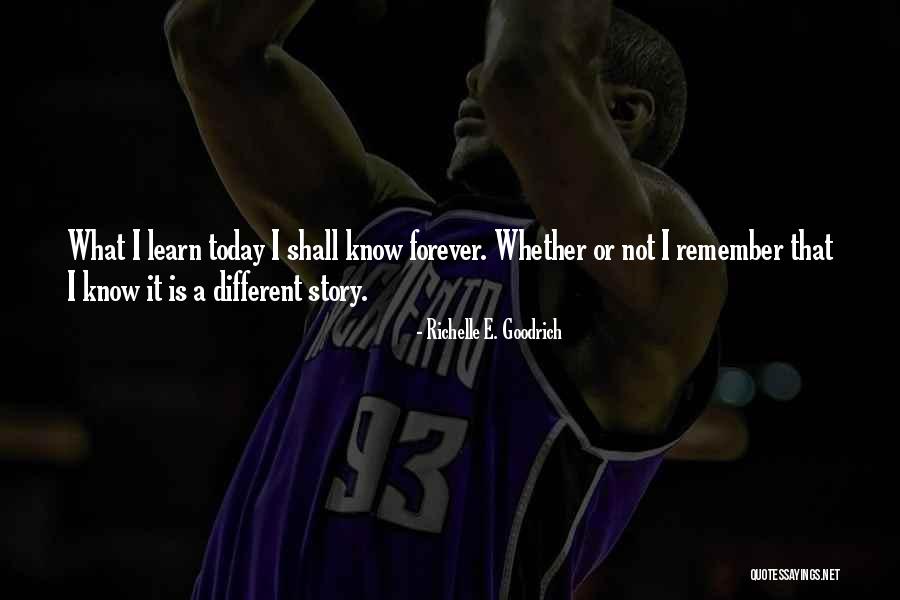 Tomorrow Tomorrow Quote Quotes By Richelle E. Goodrich Tomorrow Tomorrow Quote Quotes By Richelle E. Goodrich