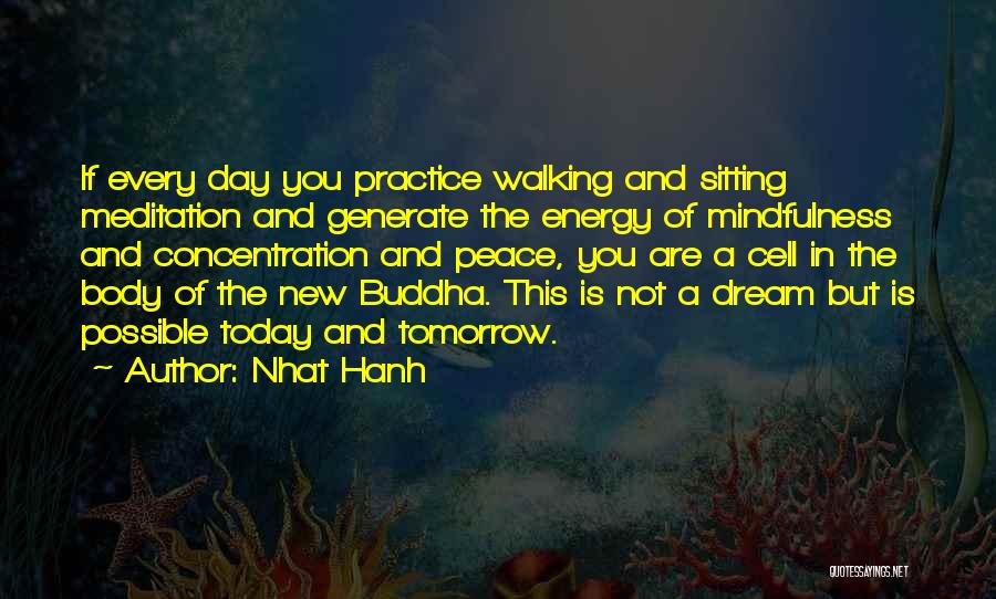 Tomorrow's A New Day Quotes By Nhat Hanh