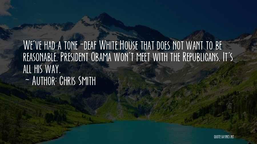 Tone Deaf Quotes By Chris Smith
