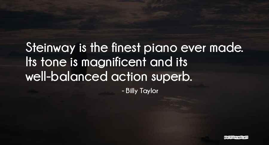 Tone Quotes By Billy Taylor