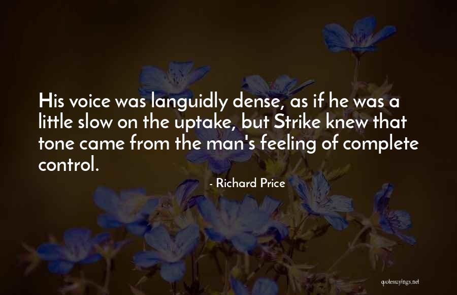 Tone Quotes By Richard Price