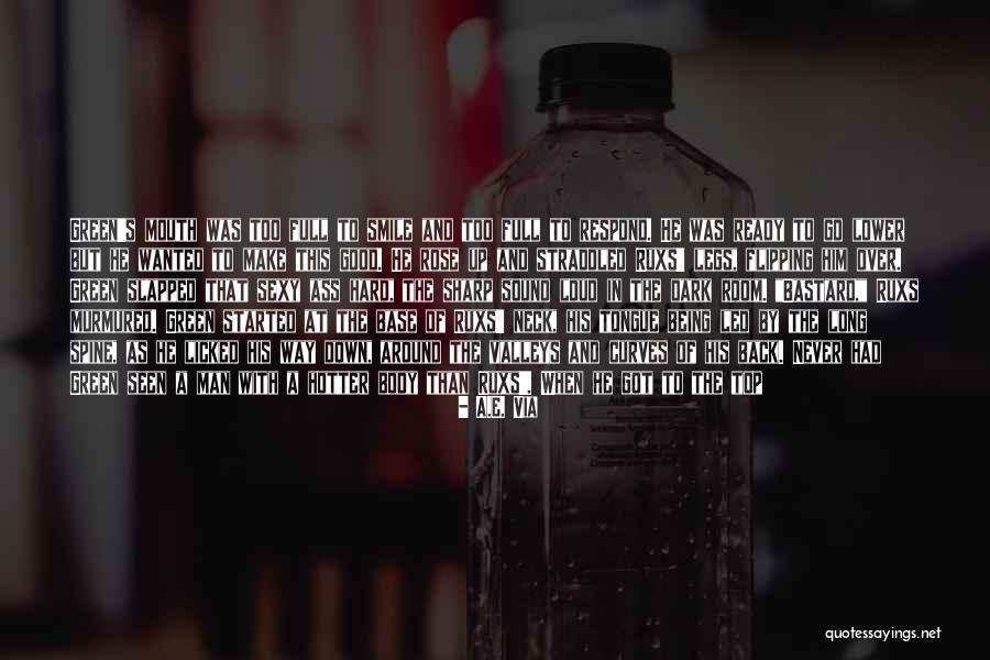 Tongue Sharp Quotes By A.E. Via Tongue Sharp Quotes By A.E. Via