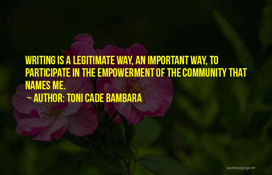 Toni Cade Bambara Quotes 544399