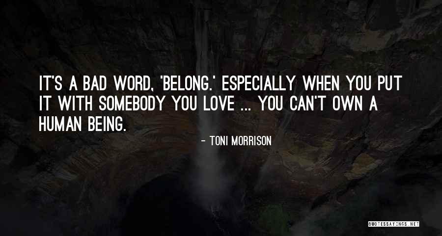 Toni Morrison's Quotes By Toni Morrison Toni Morrison's Quotes By Toni Morrison