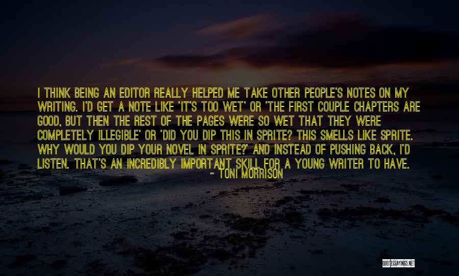 Toni Morrison's Quotes By Toni Morrison Toni Morrison's Quotes By Toni Morrison
