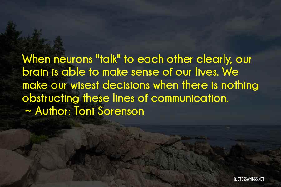 Toni Sorenson Quotes 873195