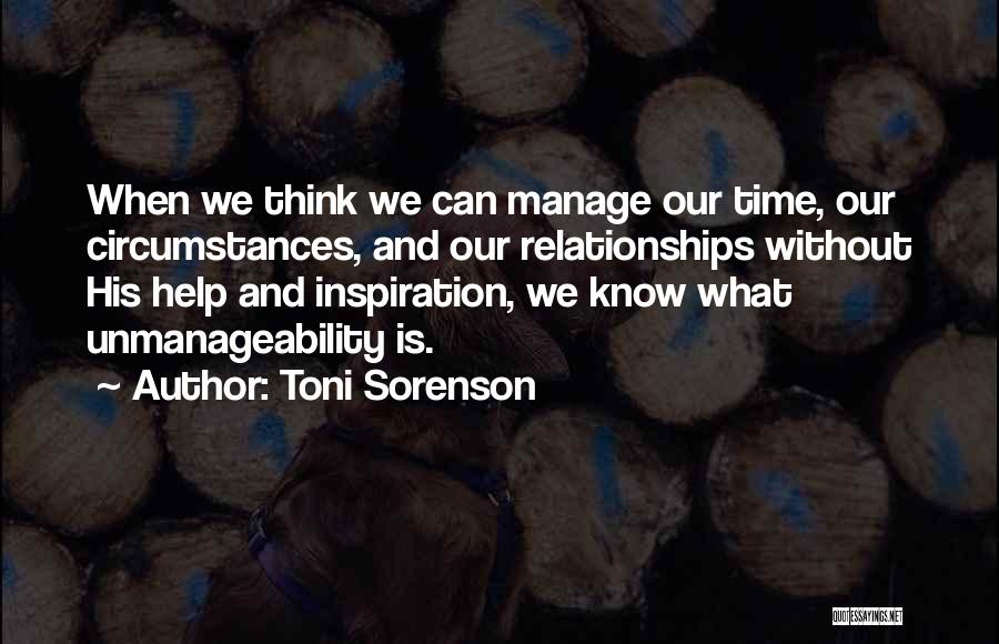 Toni Sorenson Quotes 916704