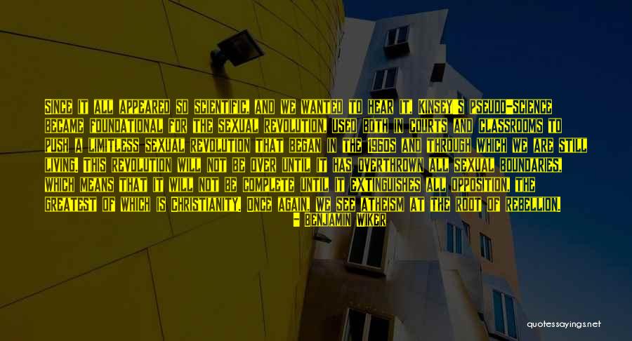Toniah Foster Quotes By Benjamin Wiker Toniah Foster Quotes By Benjamin Wiker