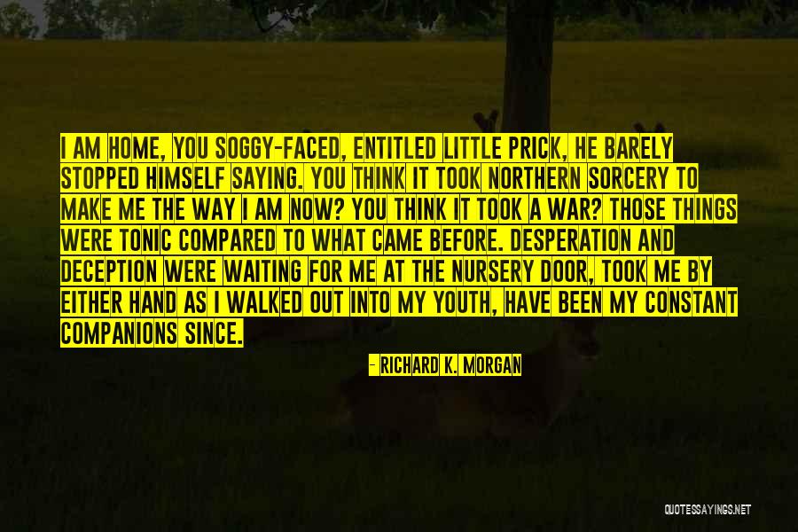 Tonic Best Quotes By Richard K. Morgan Tonic Best Quotes By Richard K. Morgan