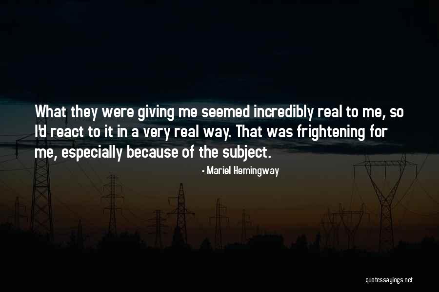 Tonicha Zumba Quotes By Mariel Hemingway Tonicha Zumba Quotes By Mariel Hemingway