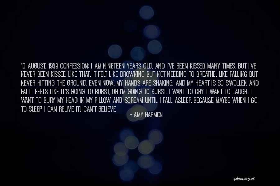 Tonight I Want To Cry Quotes By Amy Harmon