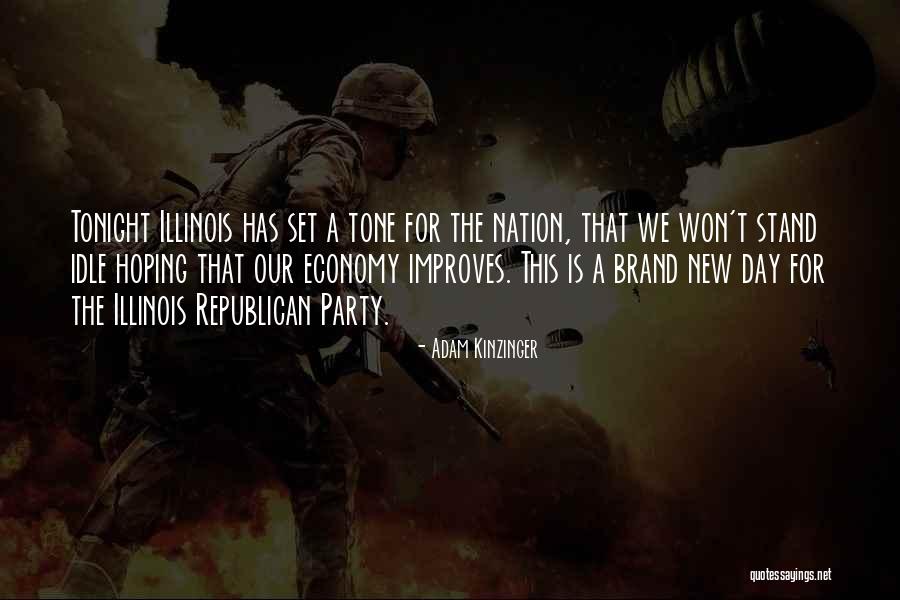 Tonight Party Quotes By Adam Kinzinger Tonight Party Quotes By Adam Kinzinger